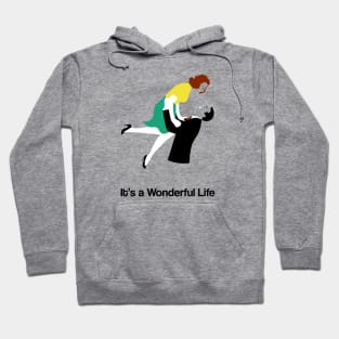 It's A Wonderful Life Movie Fan Art Franck Capra James Stewart Hoodie